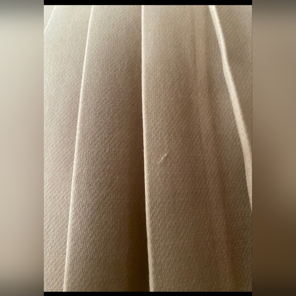 Burberry Wool & Silk Pleated Skirt - Picture 10 of 12